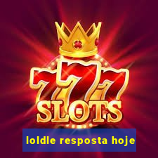 loldle resposta hoje